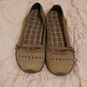 Leather Sketchers Mary Jane 8 New no box